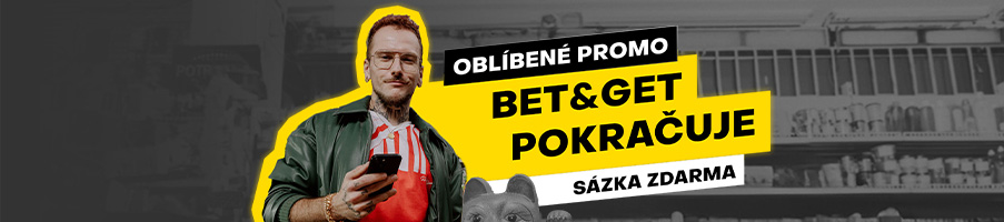 Bet&Get jede dál! S Fortunou máš šestou sázku zdarma!